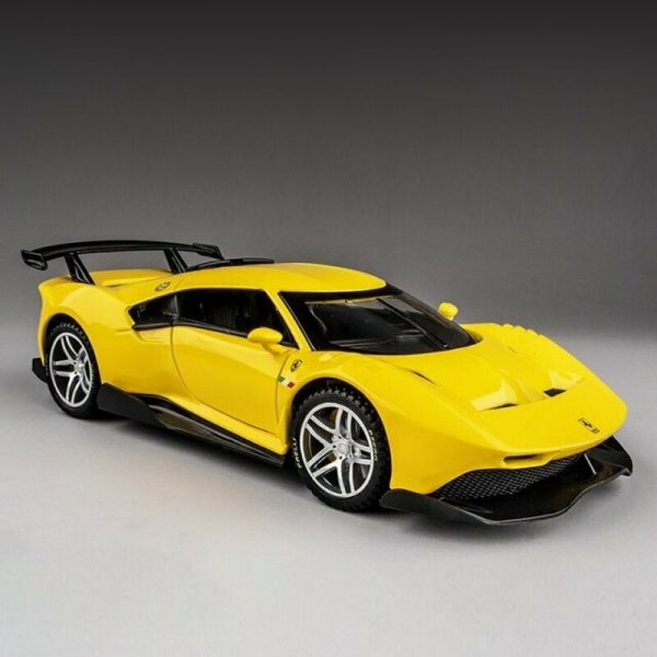 Variation of 132 Ferrari P80C Diecast Model Car Pull Back High Simulation Toy Gift For Kids 295006448357 ffda