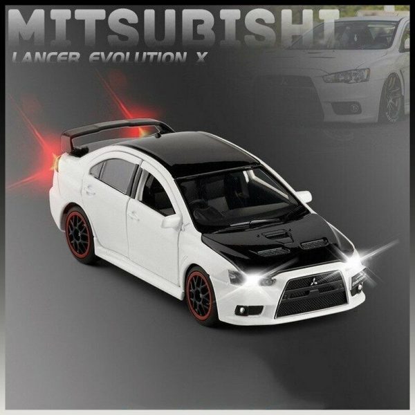 Variation of 132 Mitsubishi Lancer EVO X 10 Sports RHD Diecast Model Car Gifts For Kids 293605269787 170b