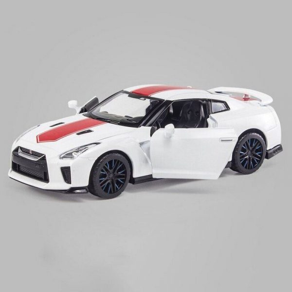 Variation of 132 Nissan GTR R35 Diecast Model Car Pull Back LightampSound Toy Gifts For Kids 294189044007 c94a