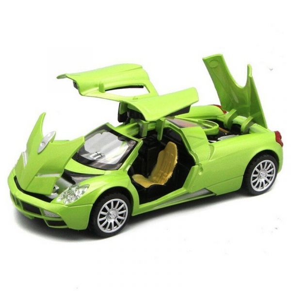 Variation of 132 Pagani Huayra Diecast Model Cars amp Pull Back LightampSound Toy Gifts For Kids 294189044837 97f3