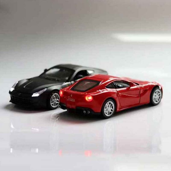 132 Ferrari F12 Diecast Model Cars Pull Back Light Sound Toy Gifts For Kids 295006425778 4