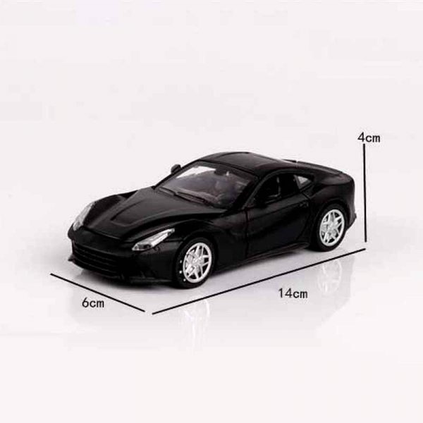 132 Ferrari F12 Diecast Model Cars Pull Back Light Sound Toy Gifts For Kids 295006425778 5