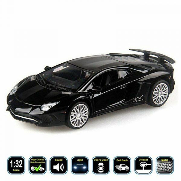 132 Lamborghini Aventador LP750 4 Diecast Model Cars Alloy Toy Gifts For Kids 292871325928