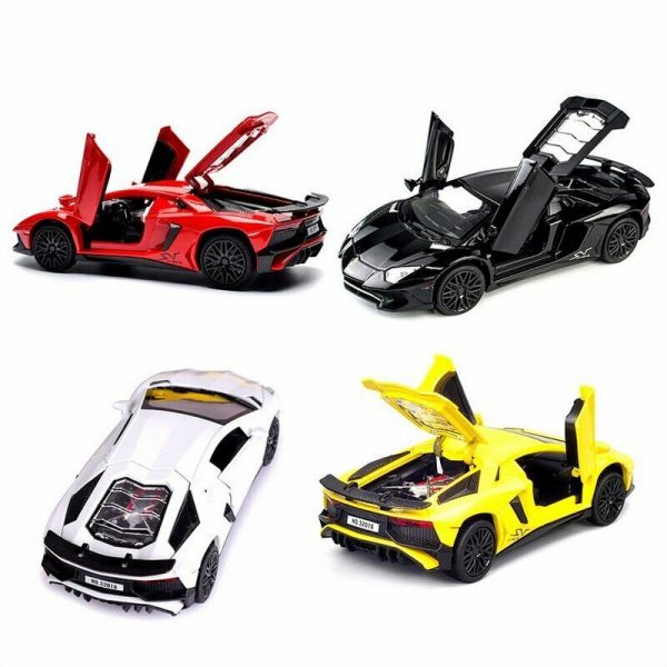 132 Lamborghini Aventador LP750 4 Diecast Model Cars Alloy Toy Gifts For Kids 292871325928 8
