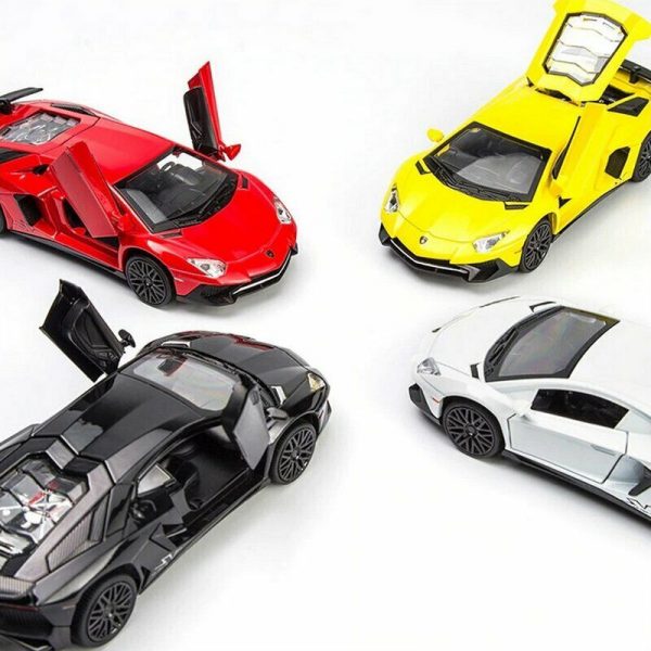 132 Lamborghini Aventador LP750 4 Diecast Model Cars Alloy Toy Gifts For Kids 292871325928 9