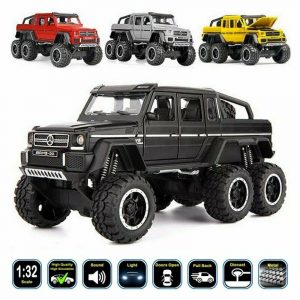1:32 Mercedes-AMG G63 6×6 (W463) Diecast Model Cars Pull Back Toy Gifts For Kids