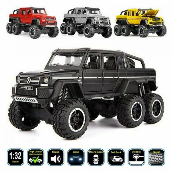 132 Mercedes AMG G63 66 W463 Diecast Model Cars Pull Back Toy Gifts For Kids 293310036248