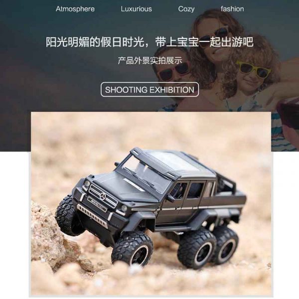 132 Mercedes AMG G63 66 W463 Diecast Model Cars Pull Back Toy Gifts For Kids 293310036248 8