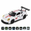 132 Porsche 911 RSR Diecast Model Cars Pull Back LightSound Toy Gifts For Kids 294189045388