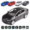 132 Tesla Model X 90D Diecast Model Cars Pull Back Metal Toy Gifts For Kids 293369633848