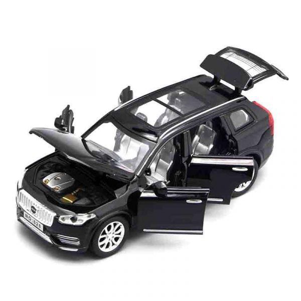 132 Volvo XC90 Diecast Model Cars Pull Back Light Sound Toy Gifts For Kids 293309934108 3