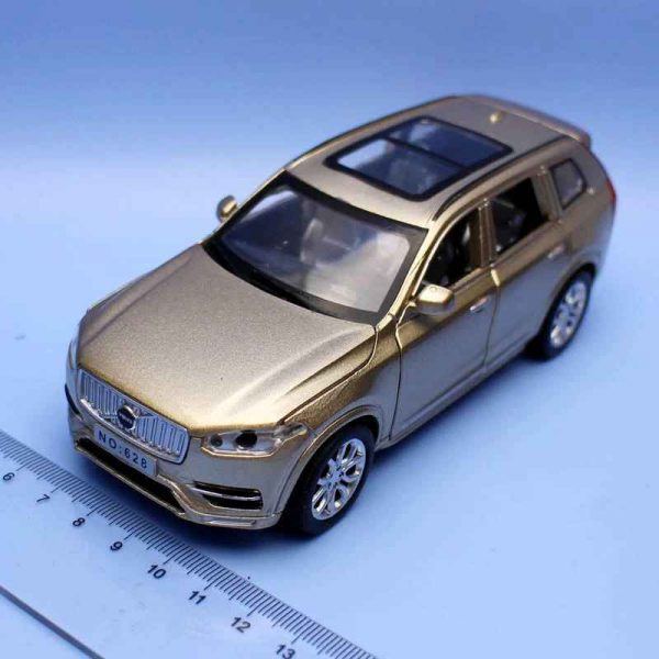 132 Volvo XC90 Diecast Model Cars Pull Back Light Sound Toy Gifts For Kids 293309934108 5