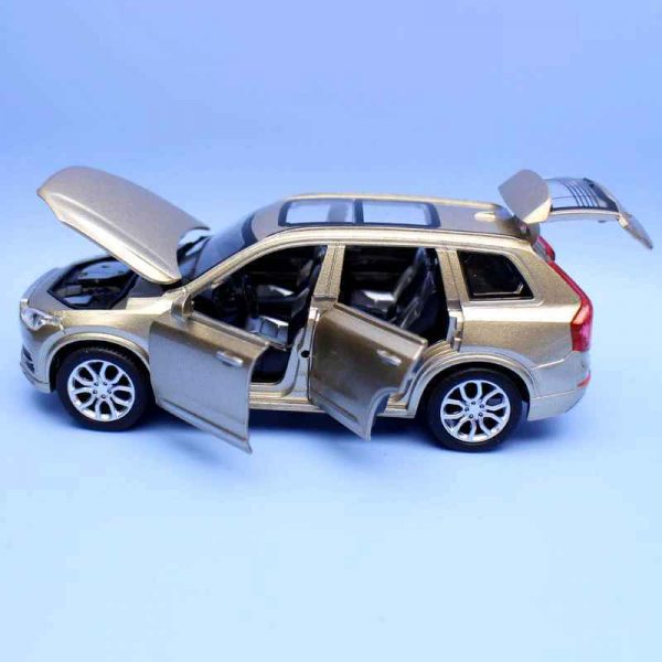 132 Volvo XC90 Diecast Model Cars Pull Back Light Sound Toy Gifts For Kids 293309934108 6