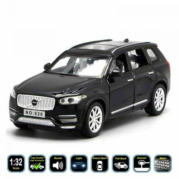 132 Volvo XC90 Diecast Model Cars Pull Back Light Sound Toy Gifts For Kids 293309934108