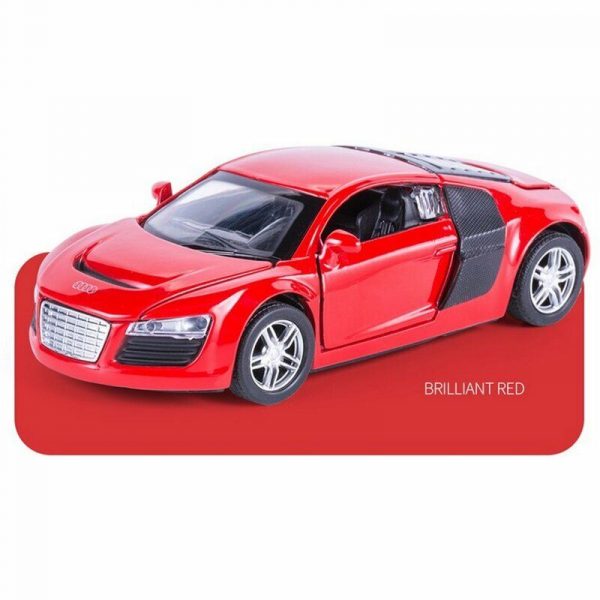 Variation of 132 Audi R8 Diecast Model Cars Pull Back Light amp Sound Alloy Toy Gifts For Kids 295000887298 d212
