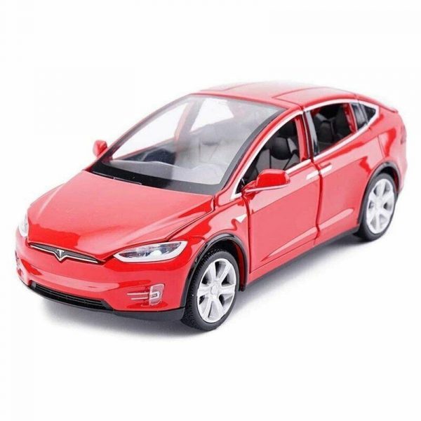Variation of 132 Tesla Model X 90D Diecast Model Cars Pull Back Metal amp Toy Gifts For Kids 293369633848 bd1f