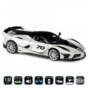 1:32 Ferrari FXX-K Evo Diecast Model Car Pull Back Light & Toy Gifts For Kids