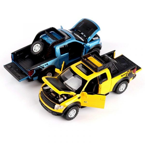 132 Ford F 150 SVT Raptor Pickup Truck Diecast Model Car Toy Gifts For Kids 292699245439 10