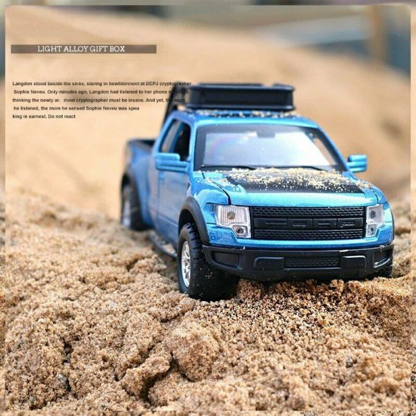 132 Ford F 150 SVT Raptor Pickup Truck Diecast Model Car Toy Gifts For Kids 292699245439 7
