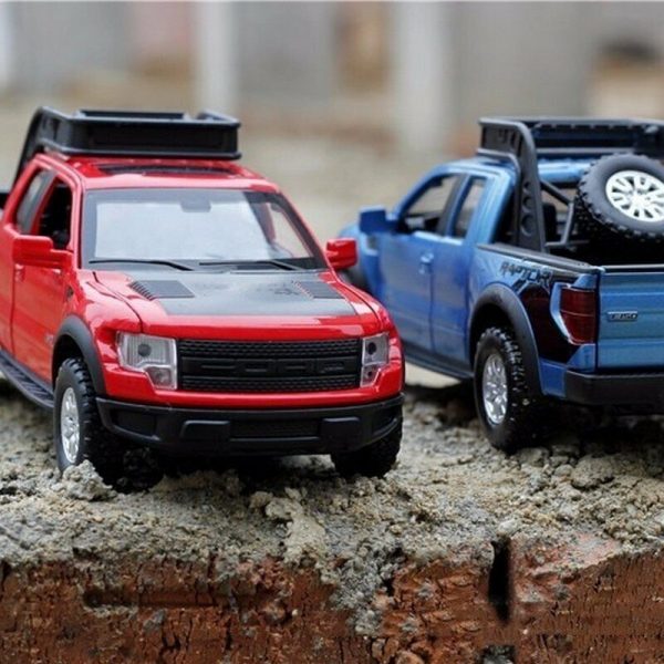 132 Ford F 150 SVT Raptor Pickup Truck Diecast Model Car Toy Gifts For Kids 292699245439 8