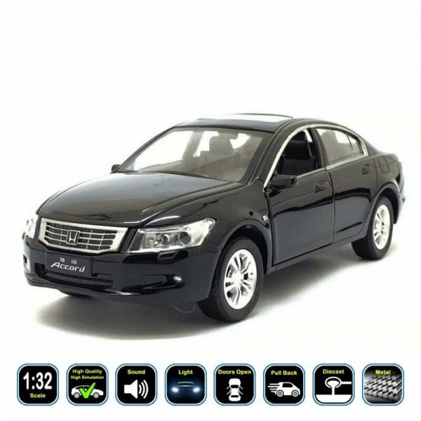 132 Honda Accord LX P Inspire Diecast Model Car Light Toy Gifts For Kids 294189025109