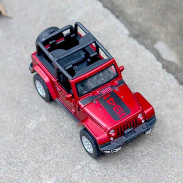 132 Jeep Wrangler JK Rubicon 1941 Diecast Model Car Toy Gifts For Kids 294879340659 3
