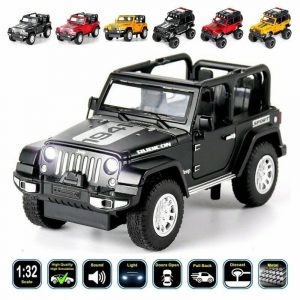 1:32 Jeep Wrangler JK Rubicon #1941 Diecast Model Car & Toy Gifts For Kids