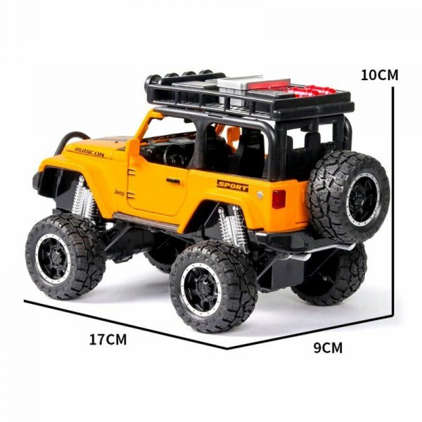 132 Jeep Wrangler JK Rubicon 1941 Diecast Model Car Toy Gifts For Kids 294879340659 9