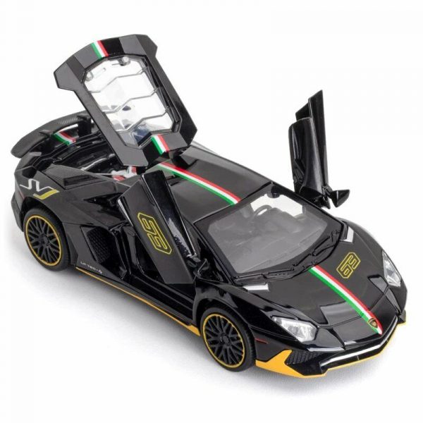 132 Lamborghini Aventador LP780 4 Diecast Model Cars Alloy Toy Gifts For Kids 294942801979 4