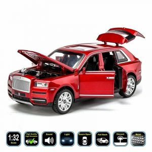1:32 Rolls-Royce Cullinan Diecast Model Cars Pull Back Alloy Toy Gifts For Kids