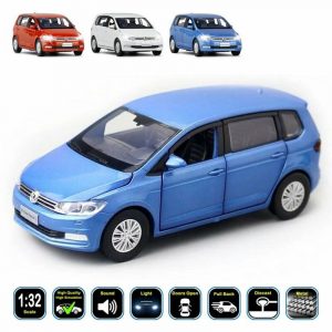 1:32 Volkswagen Touran Diecast Model Cars Light&Sound Toy Gifts For Kids