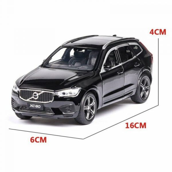 132 Volvo XC60 Diecast Model Cars Pull Back Light Sound Toy Gifts For Kids 293605127829 2