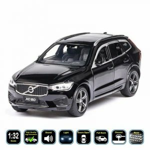 1:32 Volvo XC60 Diecast Model Cars Pull Back Light & Sound Toy Gifts For Kids