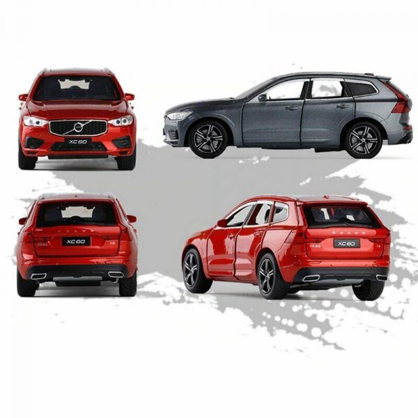 132 Volvo XC60 Diecast Model Cars Pull Back Light Sound Toy Gifts For Kids 293605127829 7