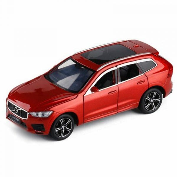 132 Volvo XC60 Diecast Model Cars Pull Back Light Sound Toy Gifts For Kids 293605127829 8