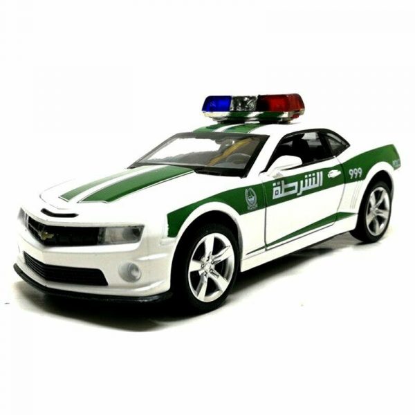 Variation of 132 Chevrolet Camaro Police Diecast Model Cars Pull Back Toy Gifts For Kids 295004668959 b07b