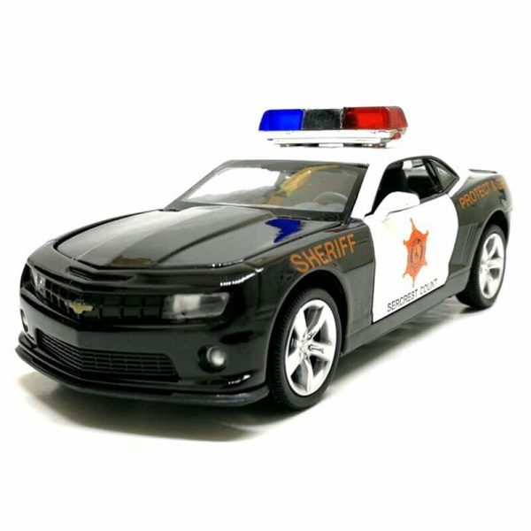 Variation of 132 Chevrolet Camaro Police Diecast Model Cars Pull Back Toy Gifts For Kids 295004668959 ba26