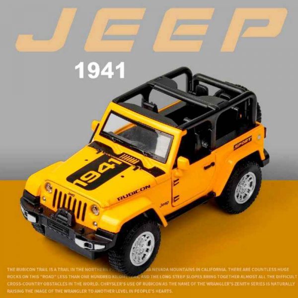 Variation of 132 Jeep Wrangler JK Rubicon 1941 Diecast Model Car amp Toy Gifts For Kids 294879340659 0dc9